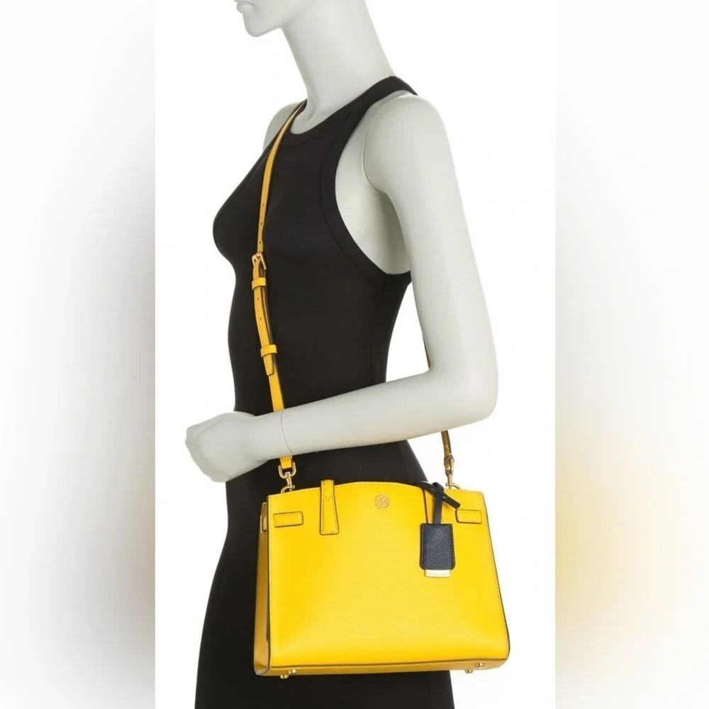 Tory Burch Small Walker Leather Satchel
